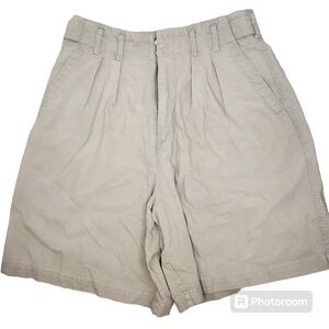 Gap High Waisted Khaki page boy short size 7/8